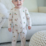 Convertible Bamboo Zip Romper | Little Mallard