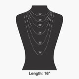 Barrel Bead And Ball Bead Collar Necklace