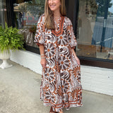 Untamed Leopard Maxi Dress