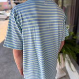 Coastal Stripe Performance Polo