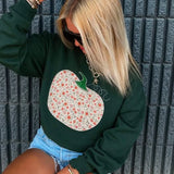 Pre-Order appliqué pumpkin sweatshirts