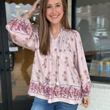 Soft Petal Garden Top