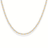 Classic 3mm Beaded Necklace