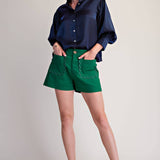 Scallop Detail Pocket Colette Shorts