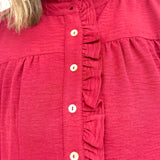 The Scarlett Ruffle Blouse