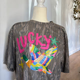 Lucky Camo Duck Graphic Tee