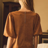 Autumn Ridge Linen Blend Top