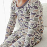 Two-Piece Bamboo Pajama Set | Camo Cutie