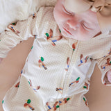 Bamboo Zipper Footie | Little Mallard