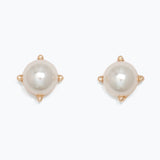 Earrings-Pearls in Gold Setting