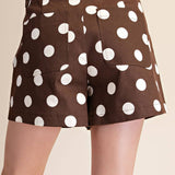 Penny Polka Dot Stretch Shorts