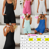 Pre-Order Women's Scoop Neck Spaghetti Strap Romper