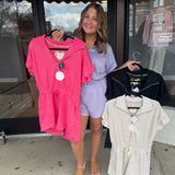 Feeling fine romper