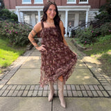 Sienna Skies Ruffled Tiered Midi Dress