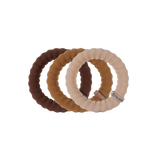 Espresso Yourself Large Nylon Hair Ties