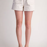 Scallop Detail Pocket Colette Shorts