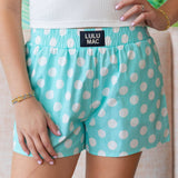 Lulu Mac Polka Dot Shorts – Mint