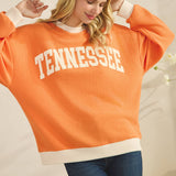 Tennessee Varsity Ribbed Top
