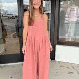 In the Past Flowy Jumpsuit