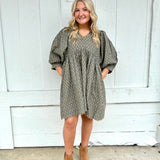Golden Olive Daydream Dress
