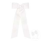 Medium Scalloped Grosgrain Bow with Knot Wrap