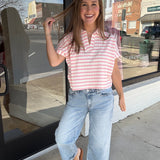 Everyday Favorite Textured Stripe Top