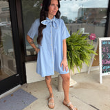Blue Clear Skies Mini Dress