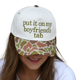 Lulu Mac Boyfriends Tab Trucker Hat – Dark Camo