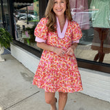 Flirty Floral Mini Dress
