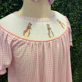 Bunny Smocked Gingham Dress