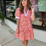 Flirty Floral Mini Dress