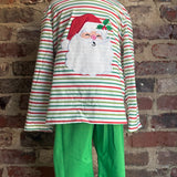 Jolly Santa Striped Christmas Set