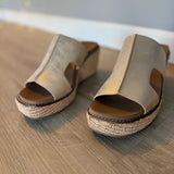 Neutral Chic Platform Sandals