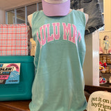 Lulu Mac Polka Dot Comfort Colors Tank – Chalky Mint