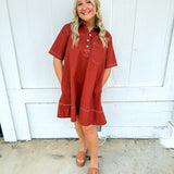 Ruth Rust Dress