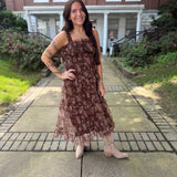 Sienna Skies Ruffled Tiered Midi Dress