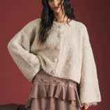 Cozy Button Front Knit Cardigan