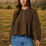 Meet Me at the Barn Sleeve Top