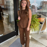 Graceland Faux Suede Set