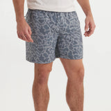 Billfish Lined Performance Short - Light Blue