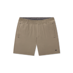 Billfish Lined Performance Short - Burnt Taupe