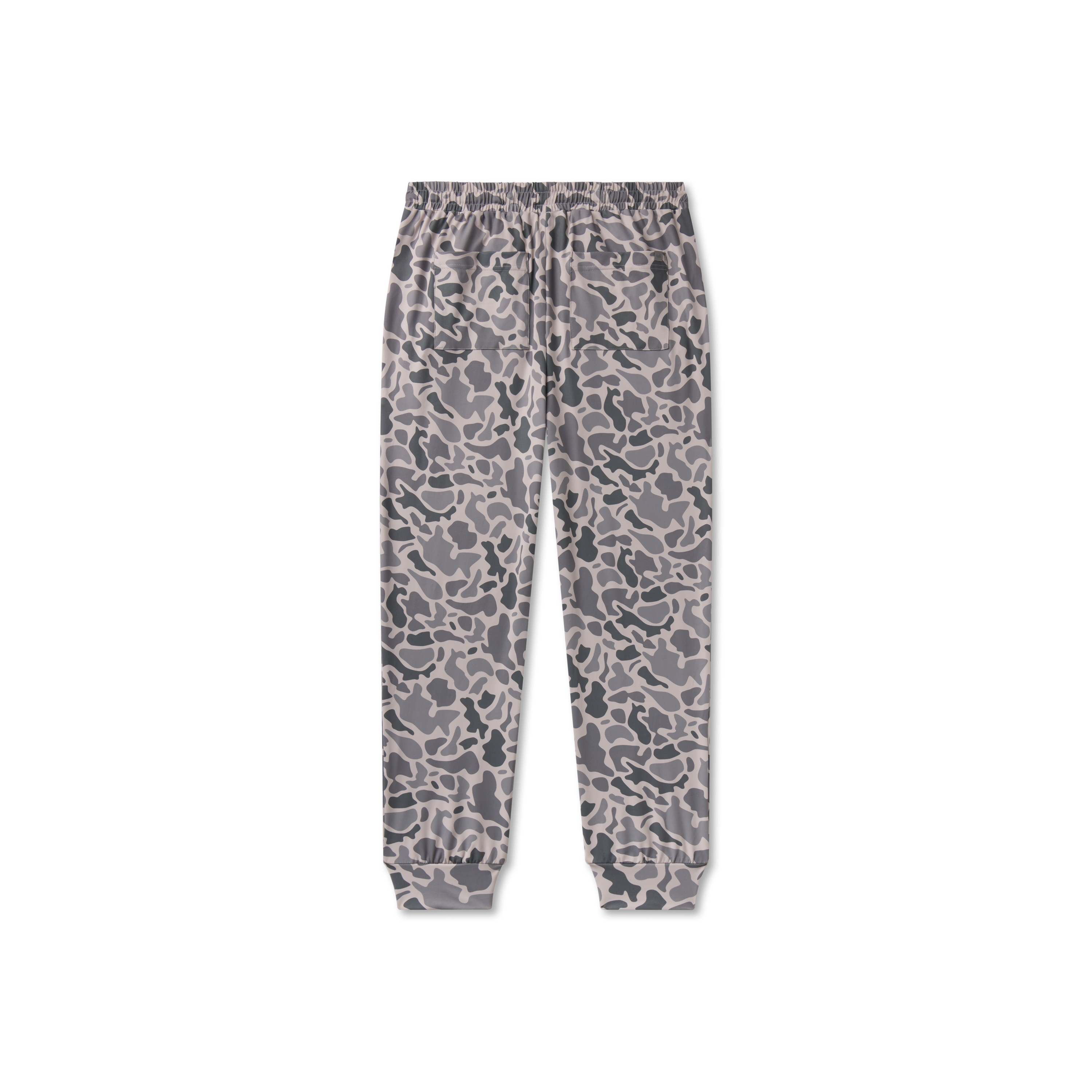 Baldwyn Retro Camo Active Jogger - Light Gray front