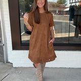 Sterling Suede Dress