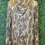 Bottomland Camo Bamboo Pullover