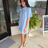 Blue Clear Skies Mini Dress