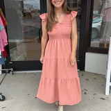 Sunset Serenity Midi Dress