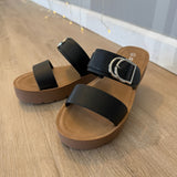 Midnight Buckle Slides