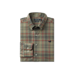 Barnstable Lines Performance Dress Shirt - Sage & Navy