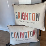 Custom City Pillow