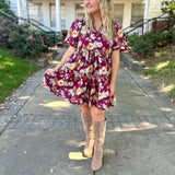 Autumn Blossom Dress